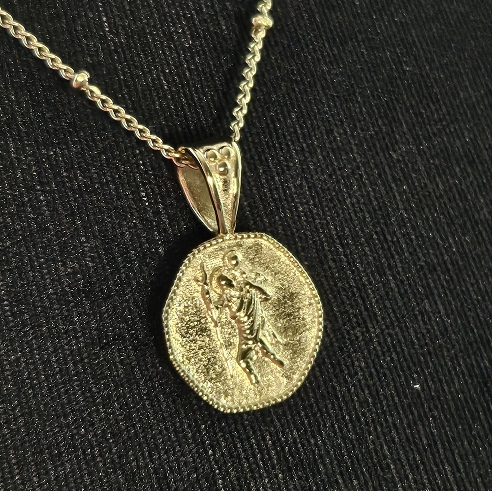 St. Christopher Pendant Neclace